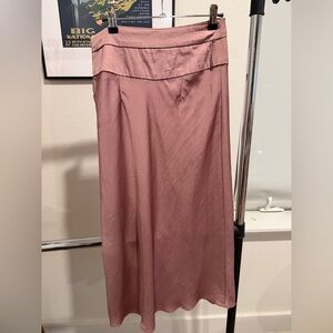 Free People Mauve Midi Skirt